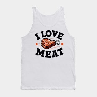 i love steak Tank Top